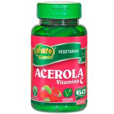 Migrado Conectala>Acerola Vitamina C 60 cápsulas Unilife 