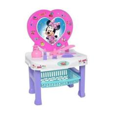 Penteadeira Com Acessórios Infantil Minnie Disney - Mielle