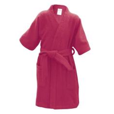 Roupão Infantil Felpudo Quimono Confetti Felpudo Lepper, Rosa, P