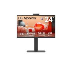 Monitor LG 24BA850-B - Full HD, IPS, sRGB 99% e Design Ergonômico