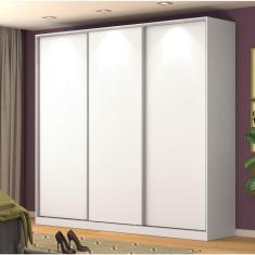 Guarda Roupa Casal 3 Portas de Correr Nova Mobile