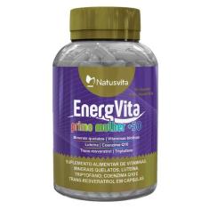EnergVita Mulher +50 Multivitaminico com Coenzima Q10, Luteína, Tripto