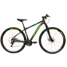 Bicicleta Aro 29 Rino Everest 24 Velocidades - Preto/Azul/Verde 19