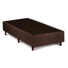 Cama Box Base Universal Solteiro Rústico Brown (88x188x25) - Polar
