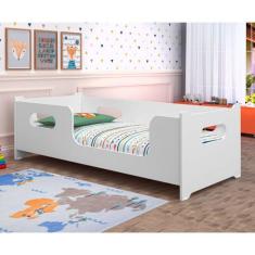 Cama Infantil Pequenina Branco  - CasaH