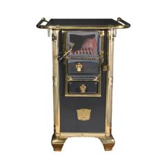 Fogao a Lenha N 00 Princess Preto Gold com Tampa