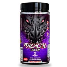 Kit Com 2X Pré Treino Psichotic Dragon 500G Demons Lab