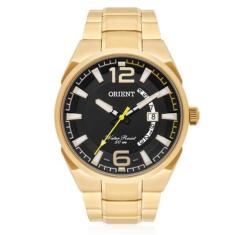Relógio Orient Masculino Dourado Mgss1159 P2kx