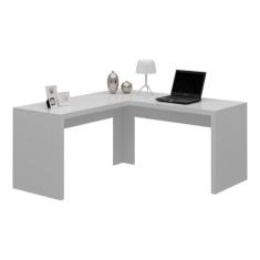 Escrivaninha/Mesa Escritório de Canto Multimóveis VCR25024, Branco