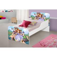 Cama infantil personagem  c/colchao - DULLAR Móveis