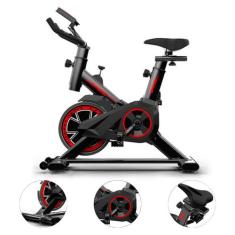 Bicicleta Spinning Ergométrica Semi Profissional Sport Preto 120kg - P
