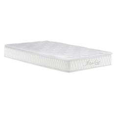 Colchão Solteiro Umaflex Itália com Pillow Top e Molas Ensacadas 26x96x205 cm - Branco