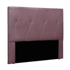 Cabeceira Cama Box Casal 140 cm Aquilla Veludo Uva S04 - D`Rossi