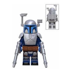 Boneco Blocos De Montar Jango Fett The Mandalorian Star Wars