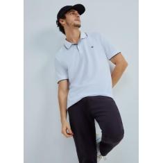 Camisa Polo Básica Masculina Em Malha Piquet - Hering, XG, Off white