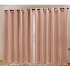 Cortina Blackout em Tecido Prime 3,00 m x 2,70 m - RT MAGAZINE, Avelã