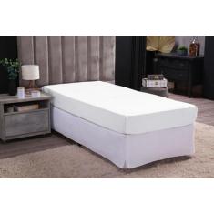 Lencol com elastico avulso solteiro para cama box e comum 100% algodão