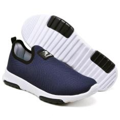 Tenis Feminino 151 Schenker Nylon Calce Fácil Casual Conforto, Azul, 3