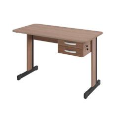Mesa de Escritório Escrivaninha com 2 Gavetas Boston - CasaH, Montana