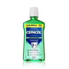 Enxaguante Bucal Menta Intense Hálito Fresco Cepacol 500ml