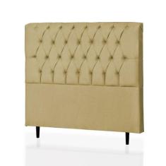 Cabeceira King Baby 195 Cm Suede Bege - D A Decor