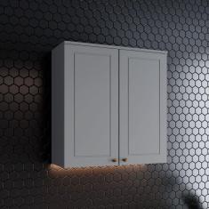 Armário Aéreo de Cozinha 80 Cm 2 Portas Americana Henn