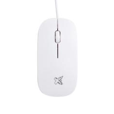 Mouse Maxprint Surface C/ Fio 1,25m 1200DPI USB 2.0 Branco - 60000135