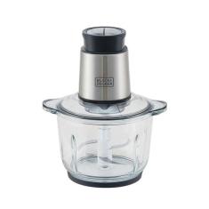 Mini Processador de Alimentos Black+Decker Gourmand Gris Mp300GBR 110V