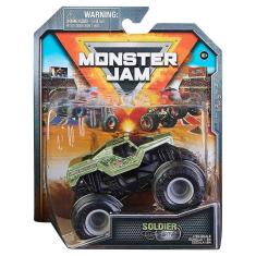 Carrinho Roda Livre - 1:64 - Monster Jam - Soldier Fortune - Sunny Brinquedos