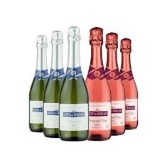 Espumante Moscatel E Rosé 660Ml - Kit Misto 6 Unidades