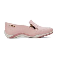 Tênis Kolosh Zíper Lateral Feminino - Rosa