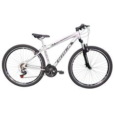 TK3 Track Bicicleta Aro 29 Black S 21v Prata