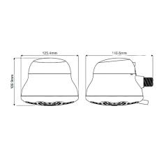 Ducha Master Banho Eletrônica 220v - Zagonel Branco