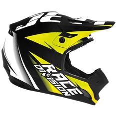 CAPACETE OFF ROAD PRO TORK TH1 JETT FACTORY EDITION NEON AMARELO TAM. 56