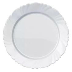 Prato Raso Duralex Opaline Pétala 25,5 Cm 1 Unidade - Nadir