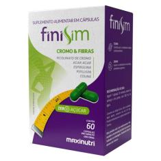 Finisim Cromo e Fibras 60 Cápsulas Maxinutri