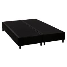 Cama Box Base Queen Universal Courano Black (158X198X20) - Costa Rica