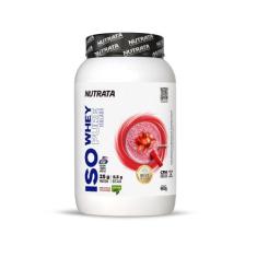 Iso Whey 900g sabor Morango Nutrata 