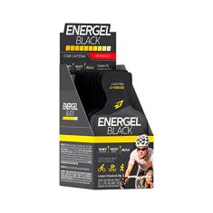 Energel Black 10 Sachês Sabor Morango Bodyaction