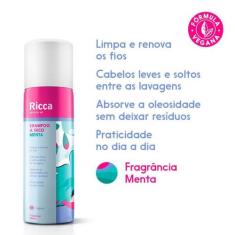 Shampoo a Seco Ricca Menta 150ml