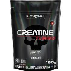 Creatina Turbo Sachê com 150g - Black Skull-Unissex