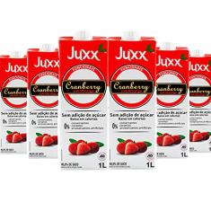 Suco Cranberry e Morango Zero JUXX 1L (6 und)