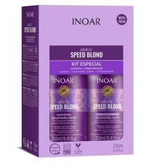 Kit Inoar Absolut Speed Blond Shampoo + Condicionador 250ml