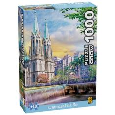 Quebra-cabeça 1000 peças Catedral da Sé, Grow