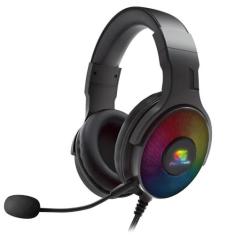 Headset Gamer Fortrek Cruiser 7.1 USB RGB Preto