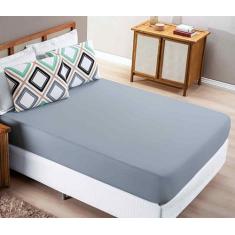 Lençol Casal Super King 3 Peças C/ Elástico Grande Quality - Bia Enxov