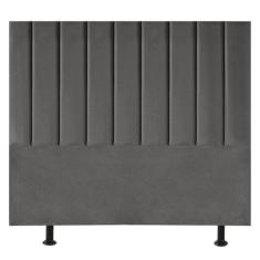 Cabeceira Estofada Cama Box King 195 cm Karla Linho - Tatite Decor, Ci