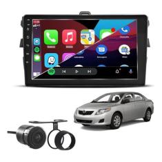 Kit Multimídia Corolla 2009 / 2014 CarPlay AndroidAuto 9 Pol USB BT FM