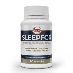 Sleepfor® L-Triptofano Glicina Vit B3 B6 (60 Caps) Vitafor