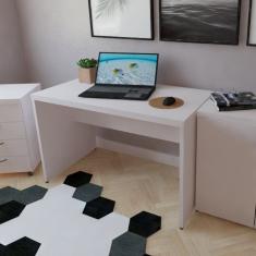 Mesa para Escritório 140cmx60cm Branco